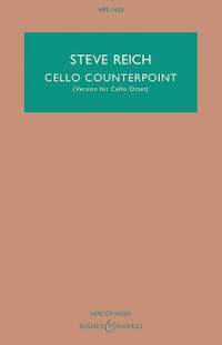 Reich, S: Cello Counterpoint
