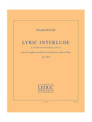 Nicolas Bacri: Lyric Interlude