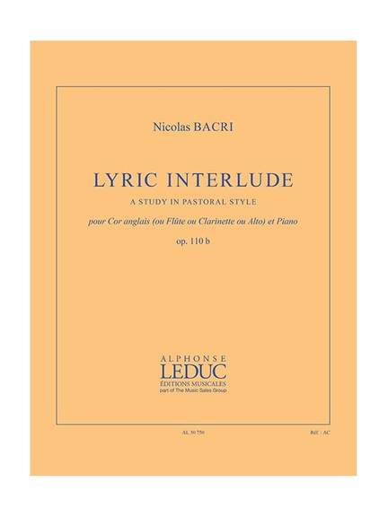 Nicolas Bacri: Lyric Interlude