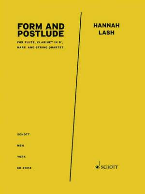 Lash, H: Form and Postlude