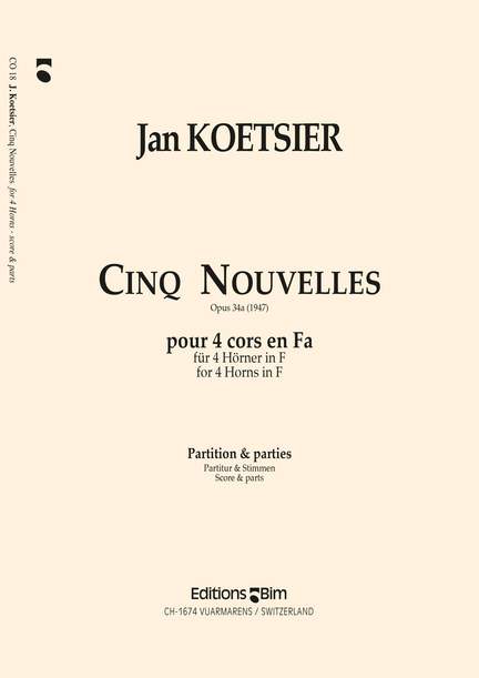 Jan Koetsier: 5 Nouvelles