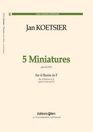 Jan Koetsier: 5 Miniatures