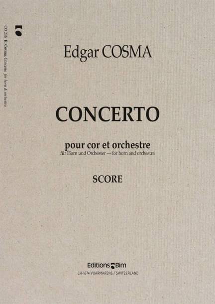 Edgar Cosma: Concerto
