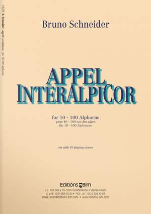 Bruno Schneider: Appel Interalpicor