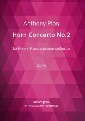 Anthony Plog: Horn Concerto N° 2