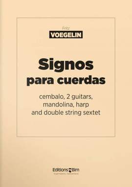 Fritz Voegelin: Signos Para Cuerdas