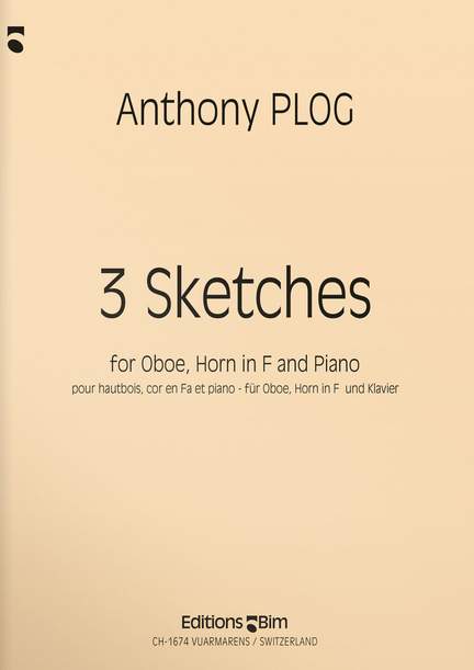 Anthony Plog: 3 Sketches