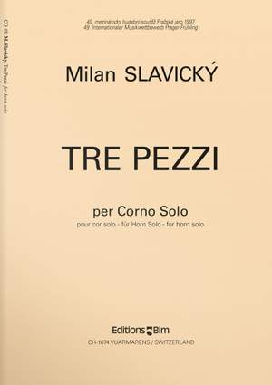 Milan Slavicky: Tre Pezzi