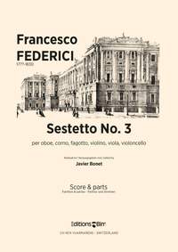 Francesco Federici: Sesteto No 3