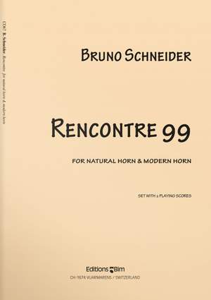 Bruno Schneider: Rencontres 99