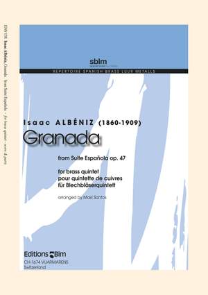 Isaac Albéniz: Granada From Suite Española Op. 47