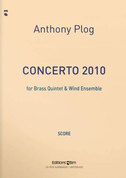 Anthony Plog: Concerto 2010