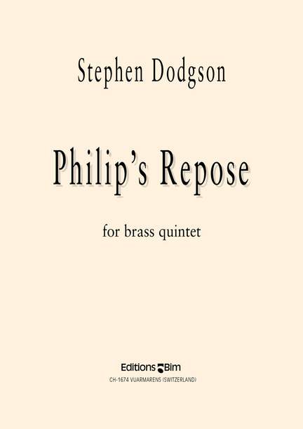 Stephen Dodgson: Philip's Repose