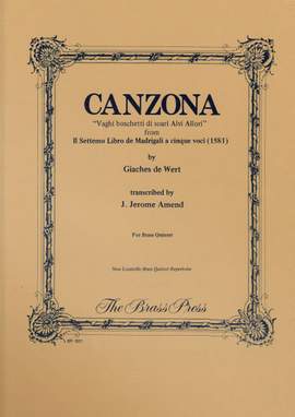 Giaches de Wert: Canzona