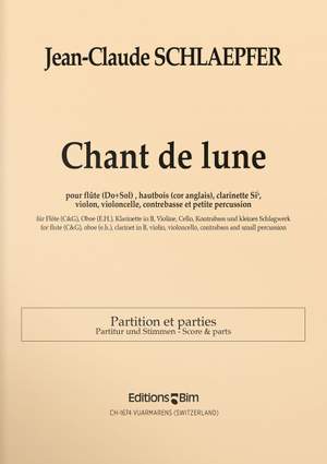 Jean-Claude Schlaepfer: Chant De Lune