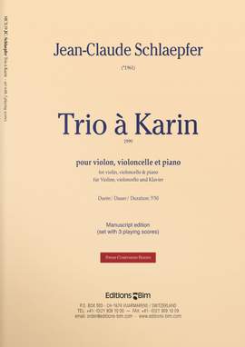 Jean-Claude Schlaepfer: Trio À Karin