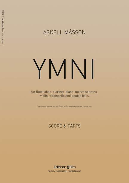 Askell Masson: Ymni