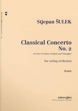 Stjepan Sulek: Classical Concerto N° 2