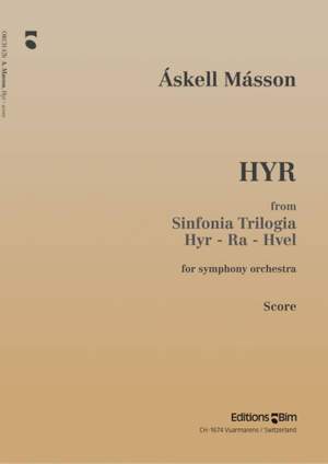 Askell Masson: Sinfonia Trilogia (Hyr - Ra - Hvel)
