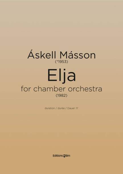 Askell Masson: Elja