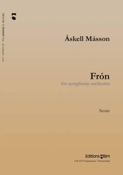 Askell Masson: Frón