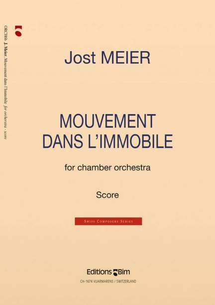 Jost Meier: Mouvement Dans L'Immobile