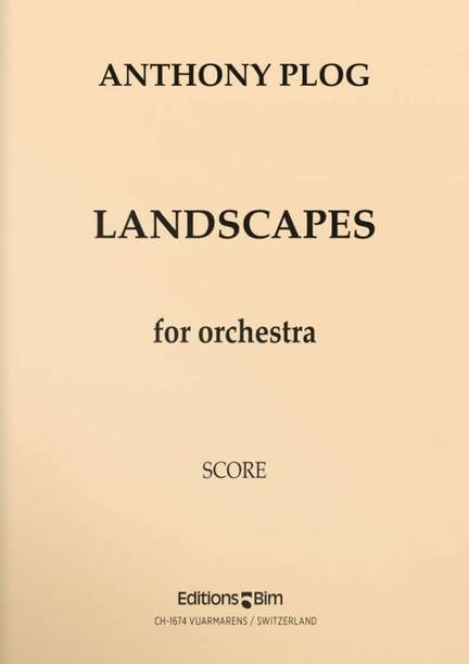 Anthony Plog: Landscapes
