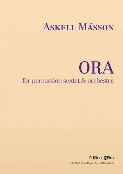 Askell Masson: Ora