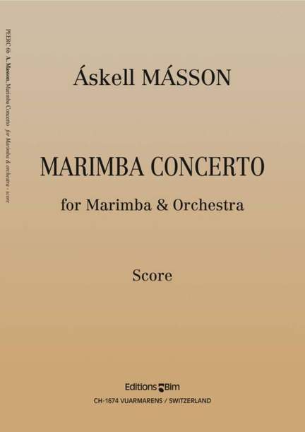 Askell Masson: Marimba Concerto