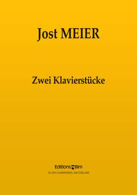 Jost Meier: 2 Klavierstücke