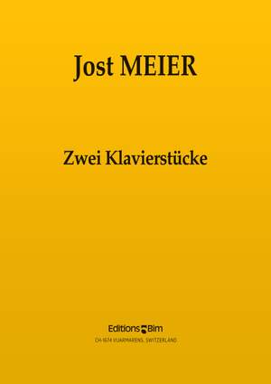 Jost Meier: 2 Klavierstücke