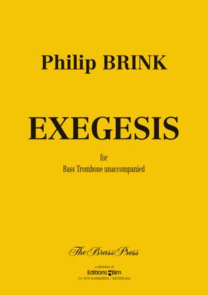 Philip Brink: Exegesis