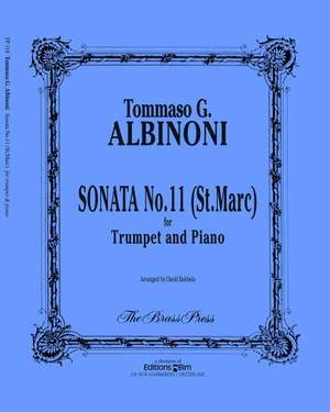 Tomaso Albinoni: Sonata No 11 (St. Marc)