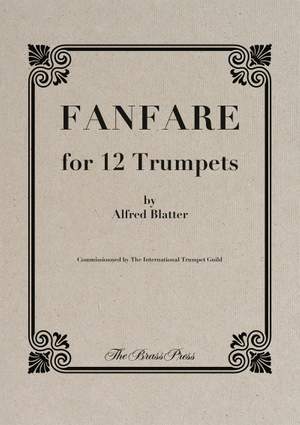 Alfred Blatter: Fanfare