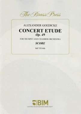 Alexander Goedicke: Concert Etude Op. 49