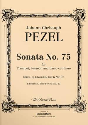 Johann Pezel: Sonata No 75 (Bicinia)