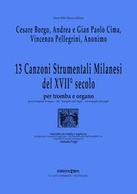 Borgo,_Cima: 13 Canzoni Strumentali Milanesi Del XVII° Secolo
