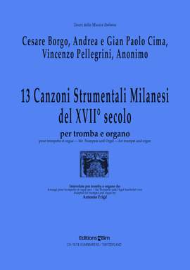 Borgo,_Cima: 13 Canzoni Strumentali Milanesi Del XVII° Secolo