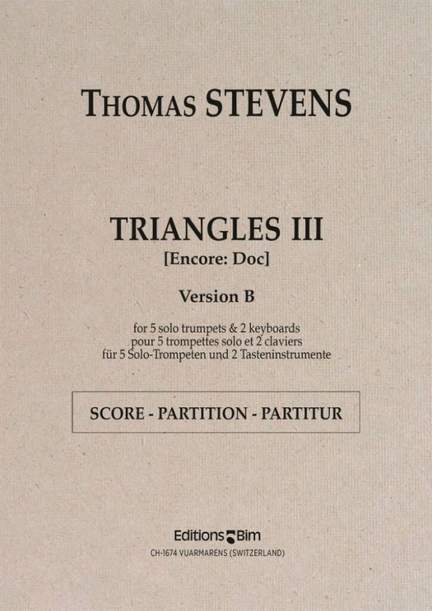 Thomas Stevens: Triangles III
