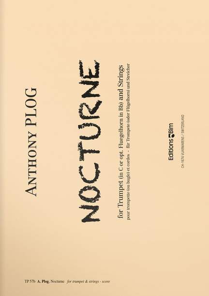 Anthony Plog: Nocturne
