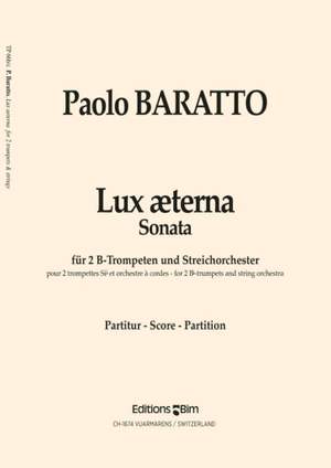Paolo Baratto: Lux Aeterna
