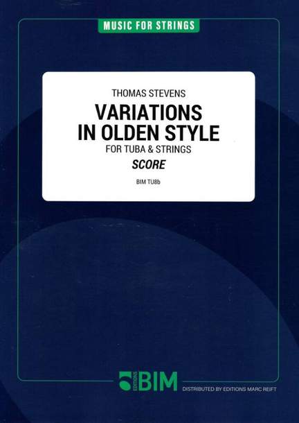 Thomas Stevens: Variations In Olden Style