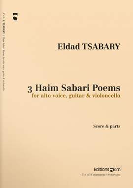 Eldad Tsabary: 3 Haim Sabari Poems