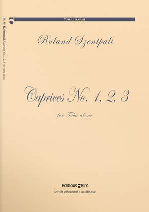 Roland Szentpali: Caprices N° 1, 2, 3