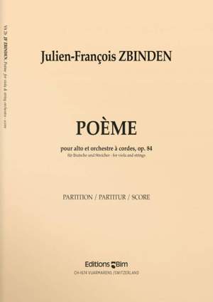 Julien-François Zbinden: Poème
