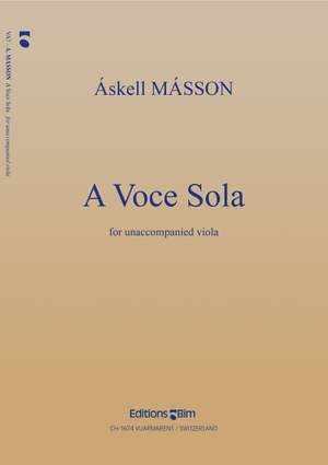 Askell Masson: A Voce Sola