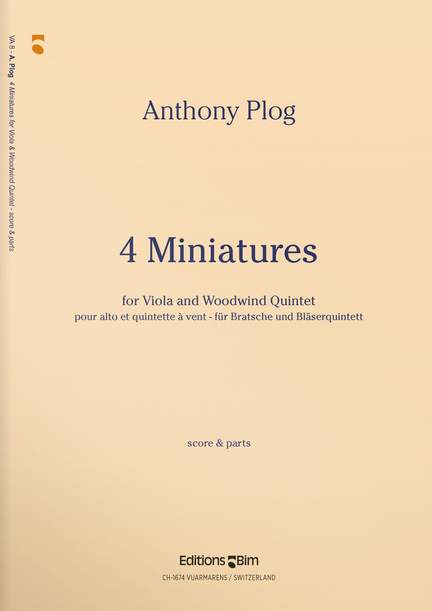 Anthony Plog: 4 Miniatures