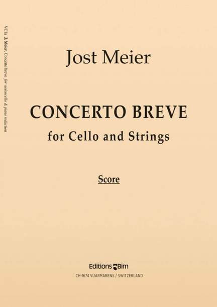 Jost Meier: Concerto Breve