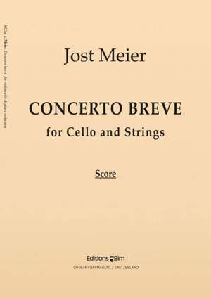 Jost Meier: Concerto Breve