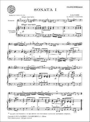 Giovanni Battista Cirri: 6 Sonate facili Op. 7